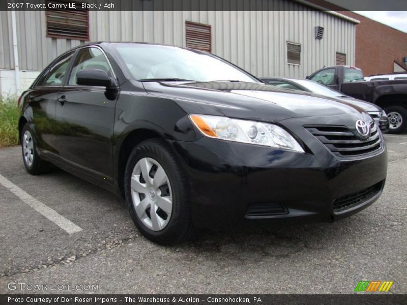 Black / Ash 2007 Toyota Camry LE