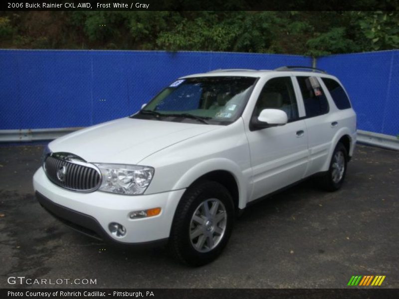 Frost White / Gray 2006 Buick Rainier CXL AWD
