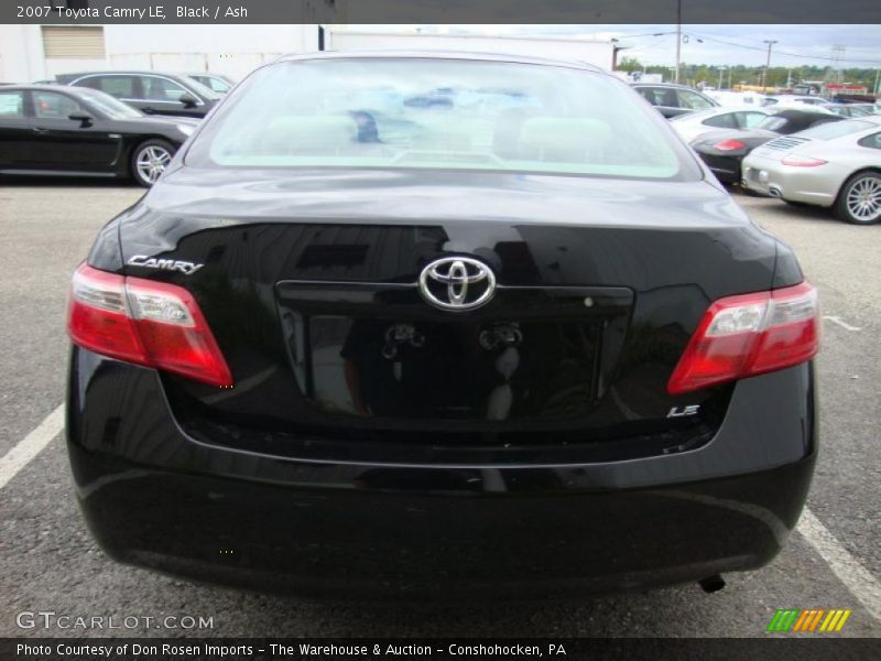 Black / Ash 2007 Toyota Camry LE