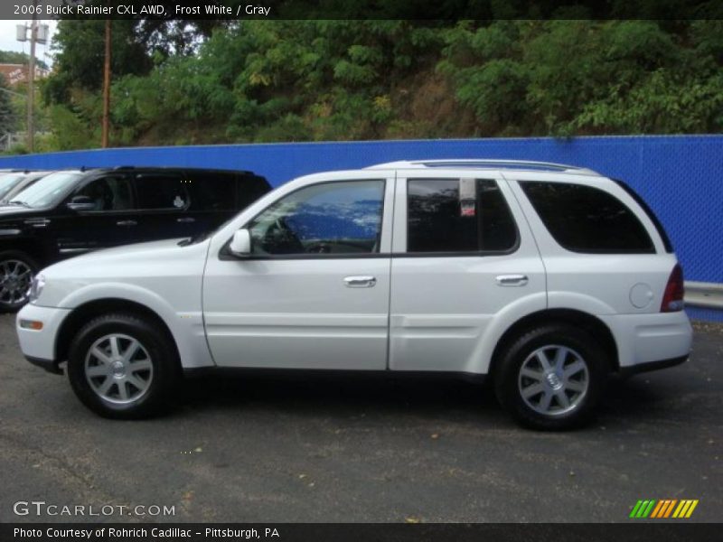 Frost White / Gray 2006 Buick Rainier CXL AWD