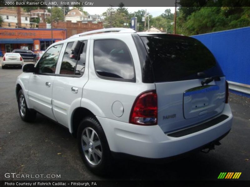 Frost White / Gray 2006 Buick Rainier CXL AWD
