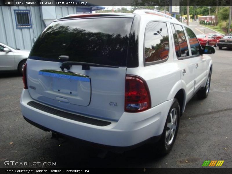 Frost White / Gray 2006 Buick Rainier CXL AWD