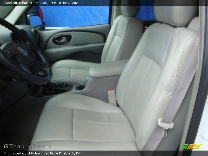 Frost White / Gray 2006 Buick Rainier CXL AWD