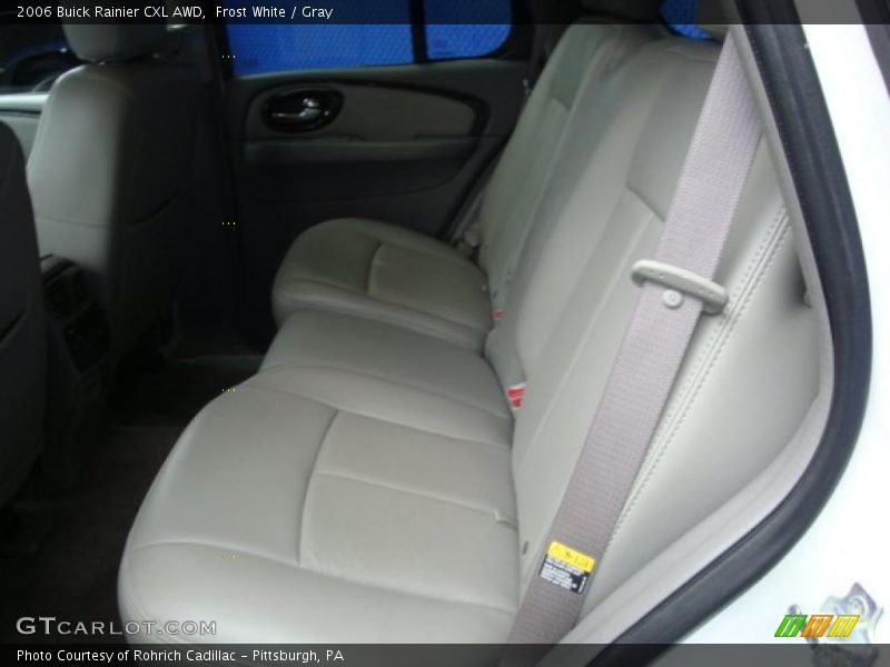 Frost White / Gray 2006 Buick Rainier CXL AWD