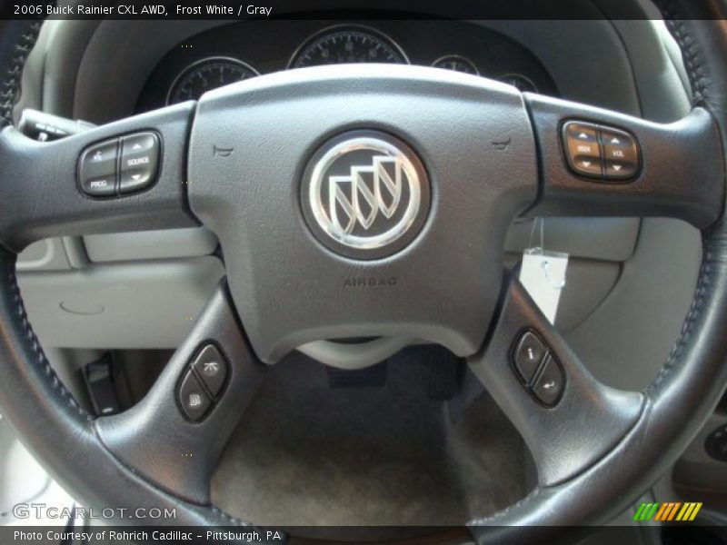 Frost White / Gray 2006 Buick Rainier CXL AWD