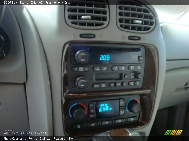 Frost White / Gray 2006 Buick Rainier CXL AWD