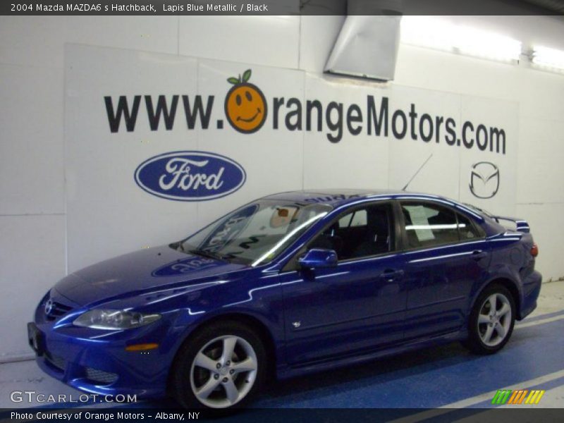 Lapis Blue Metallic / Black 2004 Mazda MAZDA6 s Hatchback