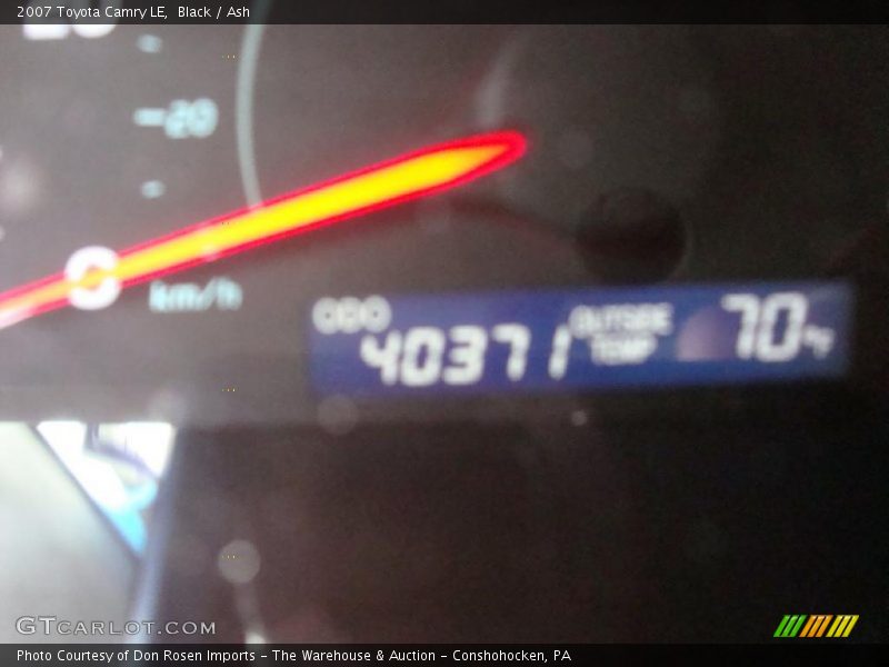 Black / Ash 2007 Toyota Camry LE