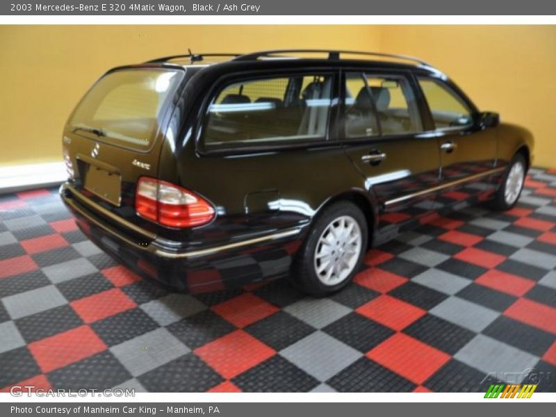 Black / Ash Grey 2003 Mercedes-Benz E 320 4Matic Wagon