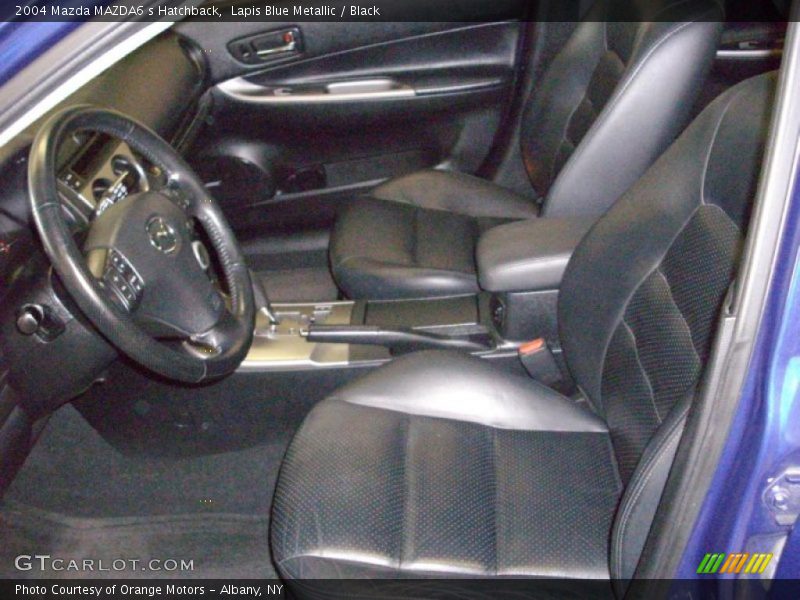 Lapis Blue Metallic / Black 2004 Mazda MAZDA6 s Hatchback