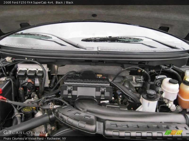 Black / Black 2008 Ford F150 FX4 SuperCab 4x4