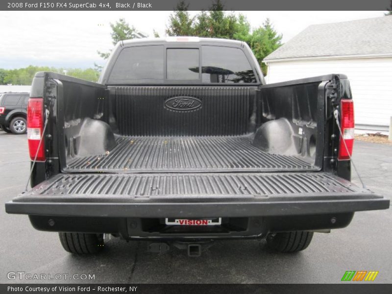 Black / Black 2008 Ford F150 FX4 SuperCab 4x4