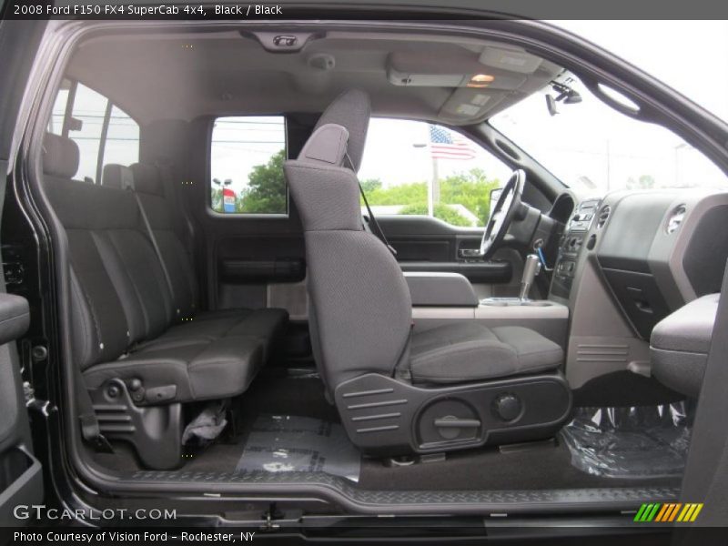 Black / Black 2008 Ford F150 FX4 SuperCab 4x4