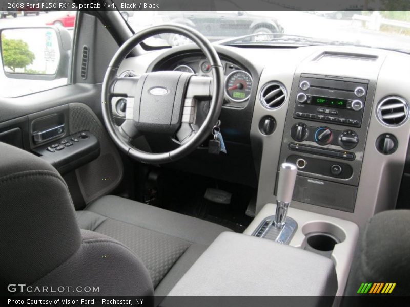 Black / Black 2008 Ford F150 FX4 SuperCab 4x4