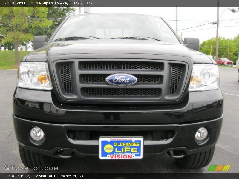 Black / Black 2008 Ford F150 FX4 SuperCab 4x4