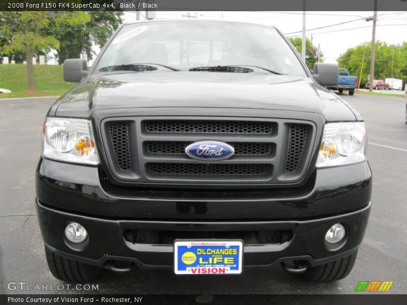 Black / Black 2008 Ford F150 FX4 SuperCab 4x4