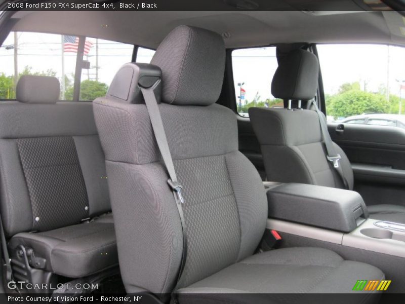 Black / Black 2008 Ford F150 FX4 SuperCab 4x4