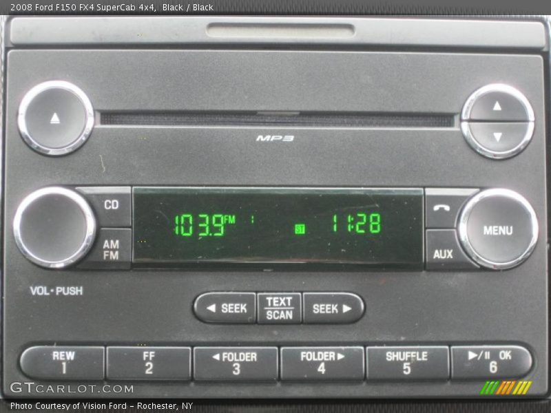 Black / Black 2008 Ford F150 FX4 SuperCab 4x4