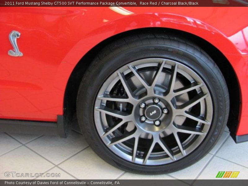 Race Red / Charcoal Black/Black 2011 Ford Mustang Shelby GT500 SVT Performance Package Convertible