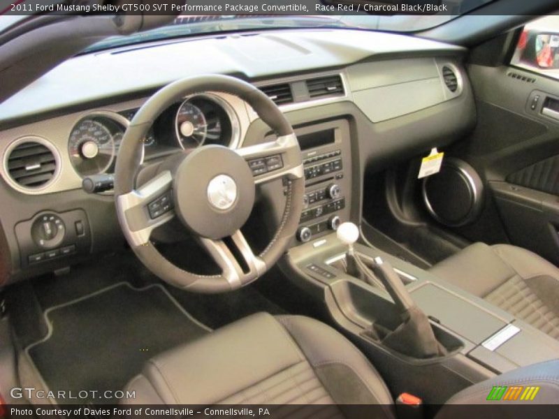 Race Red / Charcoal Black/Black 2011 Ford Mustang Shelby GT500 SVT Performance Package Convertible