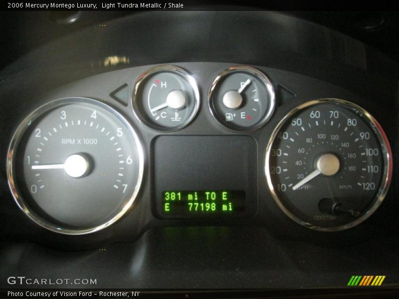 Light Tundra Metallic / Shale 2006 Mercury Montego Luxury