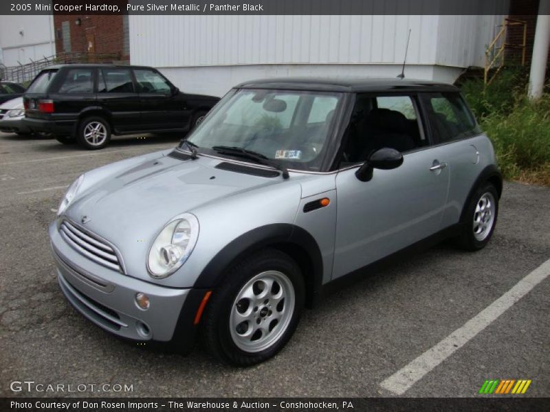 Pure Silver Metallic / Panther Black 2005 Mini Cooper Hardtop