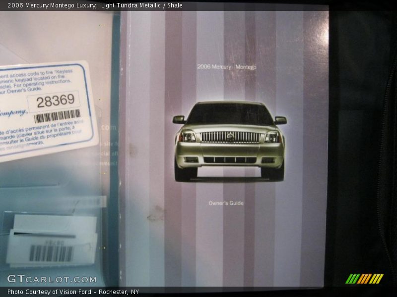 Light Tundra Metallic / Shale 2006 Mercury Montego Luxury