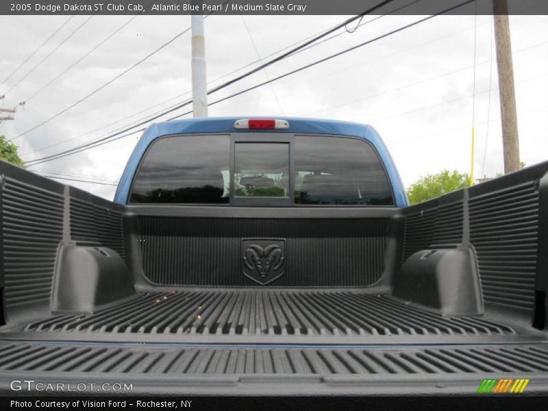 Atlantic Blue Pearl / Medium Slate Gray 2005 Dodge Dakota ST Club Cab