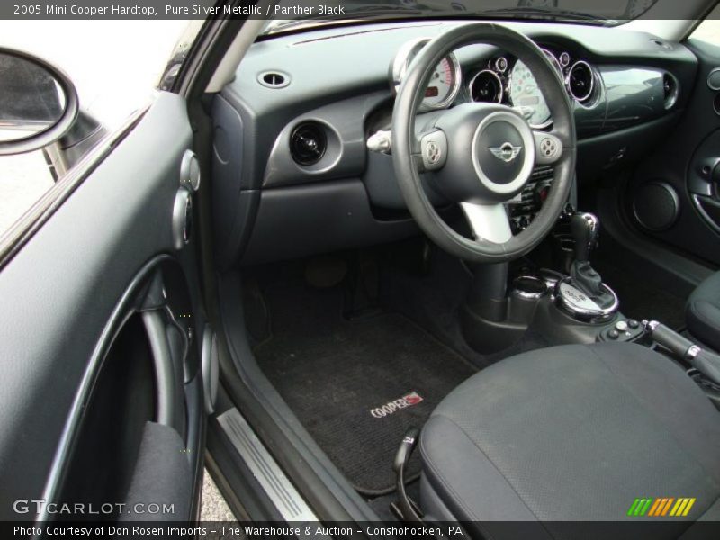 Pure Silver Metallic / Panther Black 2005 Mini Cooper Hardtop