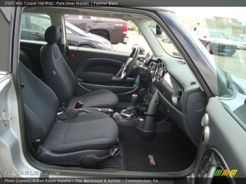 Pure Silver Metallic / Panther Black 2005 Mini Cooper Hardtop