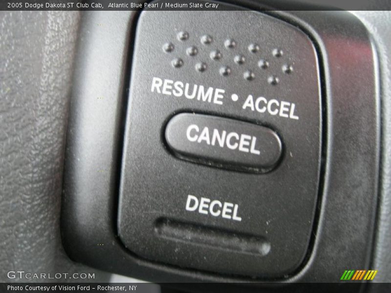 Atlantic Blue Pearl / Medium Slate Gray 2005 Dodge Dakota ST Club Cab