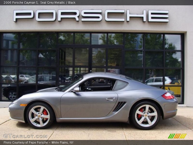 Seal Grey Metallic / Black 2006 Porsche Cayman S