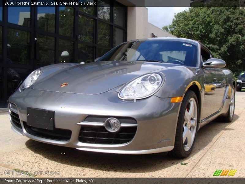 Seal Grey Metallic / Black 2006 Porsche Cayman S