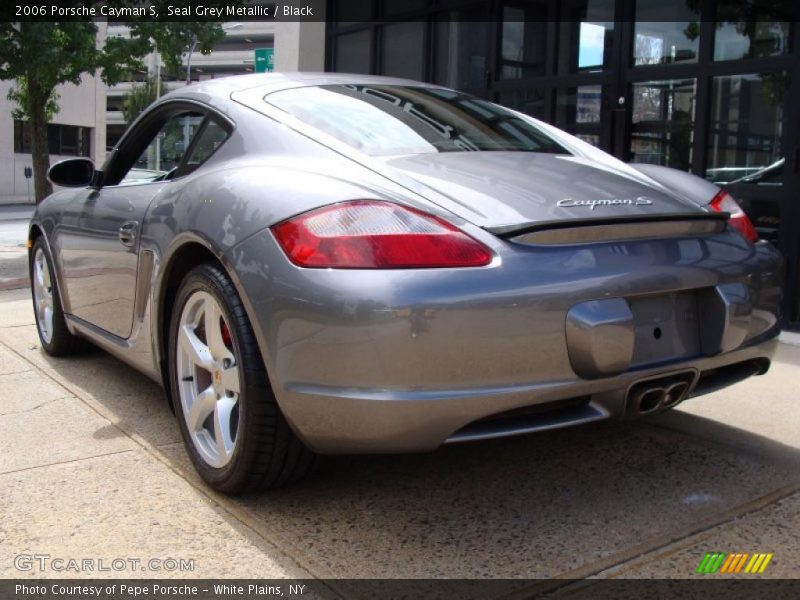 Seal Grey Metallic / Black 2006 Porsche Cayman S