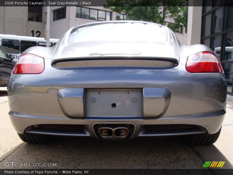 Seal Grey Metallic / Black 2006 Porsche Cayman S