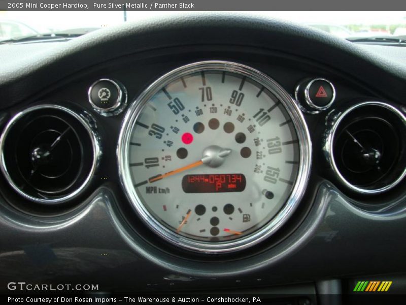 Pure Silver Metallic / Panther Black 2005 Mini Cooper Hardtop