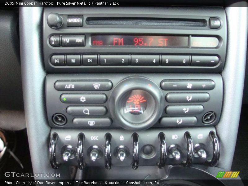 Pure Silver Metallic / Panther Black 2005 Mini Cooper Hardtop