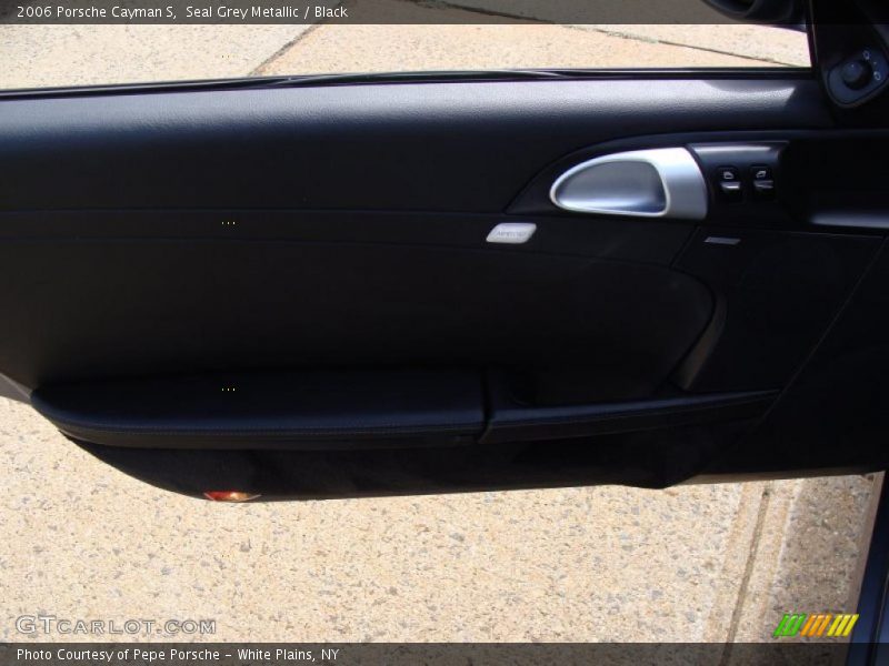 Seal Grey Metallic / Black 2006 Porsche Cayman S