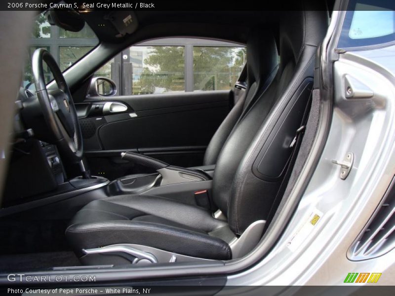 Seal Grey Metallic / Black 2006 Porsche Cayman S