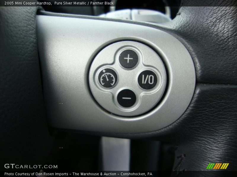 Pure Silver Metallic / Panther Black 2005 Mini Cooper Hardtop