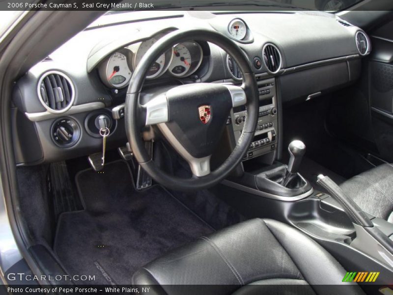 Seal Grey Metallic / Black 2006 Porsche Cayman S