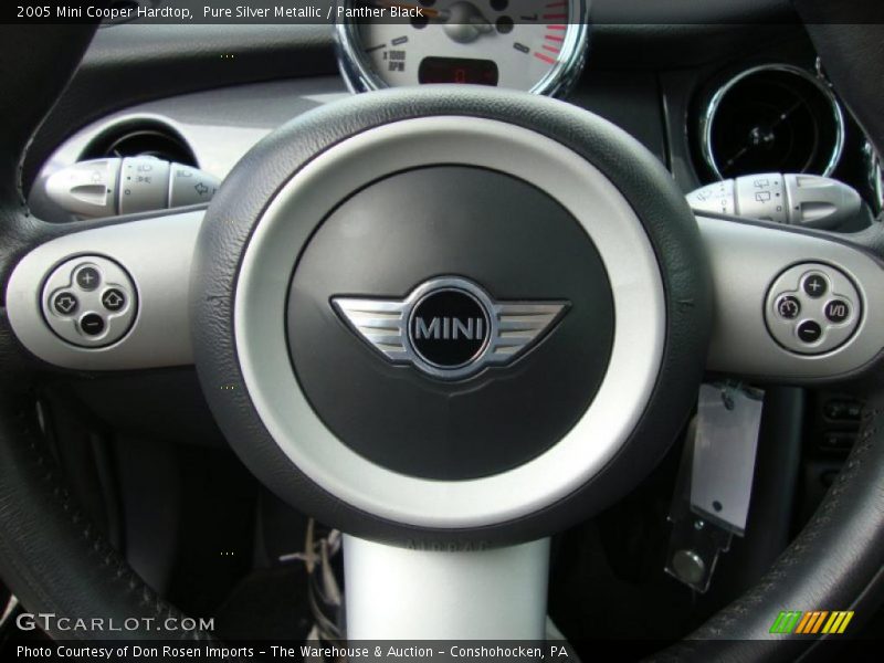 Pure Silver Metallic / Panther Black 2005 Mini Cooper Hardtop
