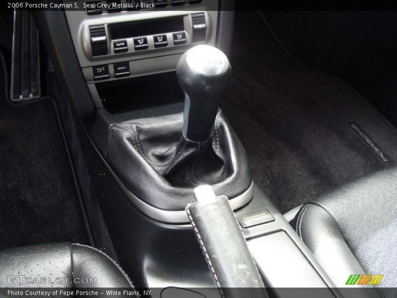 Seal Grey Metallic / Black 2006 Porsche Cayman S