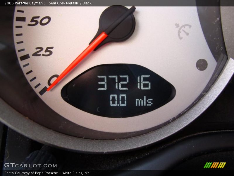 Seal Grey Metallic / Black 2006 Porsche Cayman S
