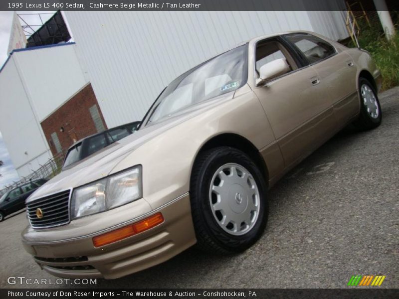 Cashmere Beige Metallic / Tan Leather 1995 Lexus LS 400 Sedan