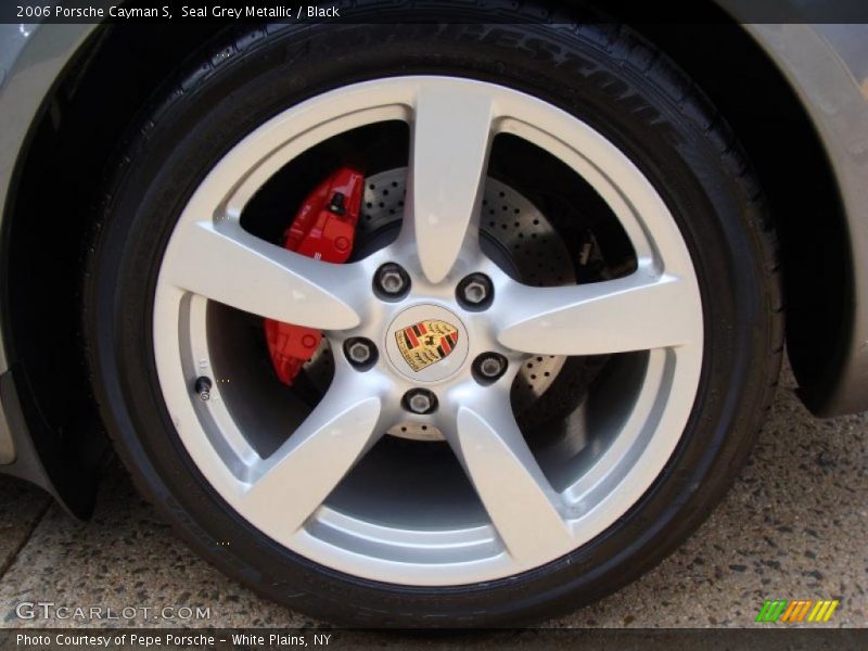 Seal Grey Metallic / Black 2006 Porsche Cayman S