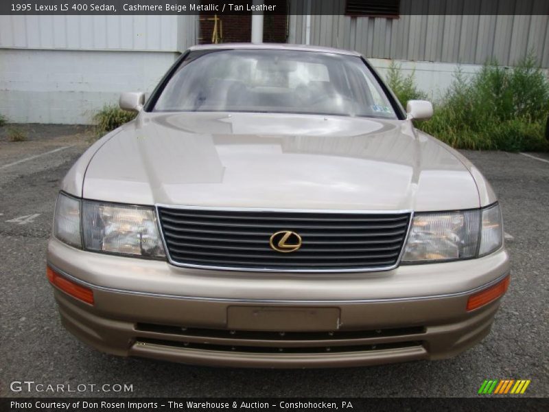 Cashmere Beige Metallic / Tan Leather 1995 Lexus LS 400 Sedan