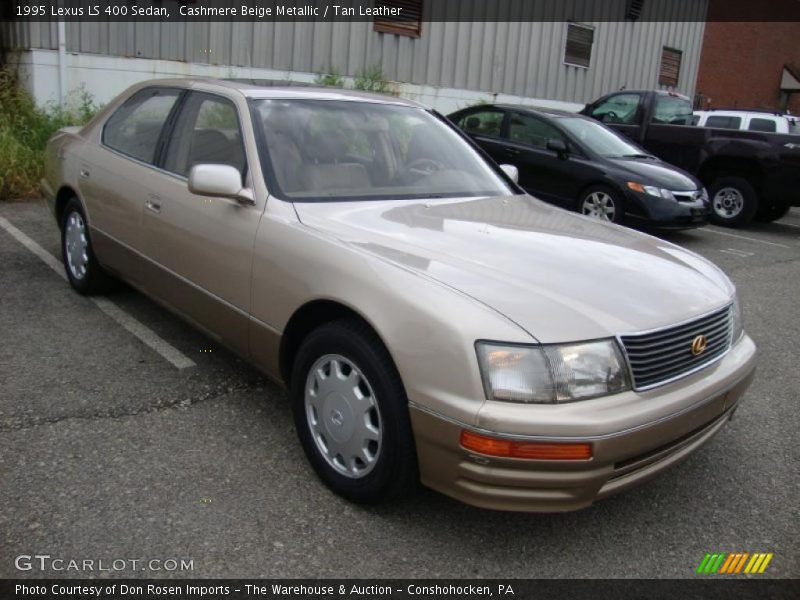 Cashmere Beige Metallic / Tan Leather 1995 Lexus LS 400 Sedan