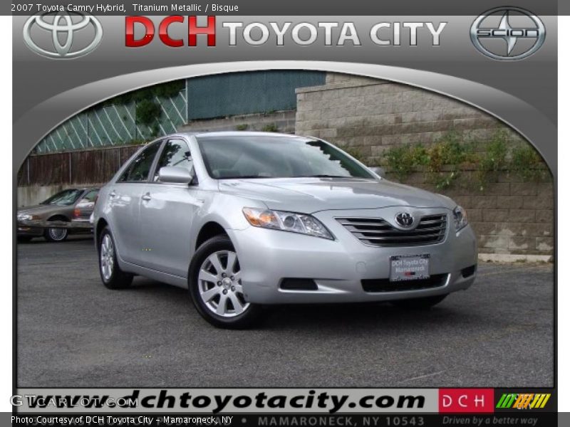 Titanium Metallic / Bisque 2007 Toyota Camry Hybrid