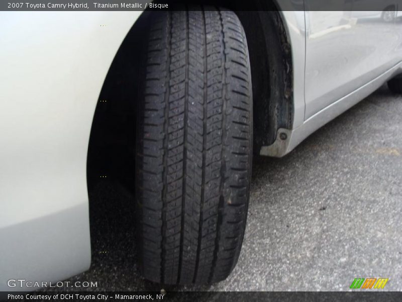 Titanium Metallic / Bisque 2007 Toyota Camry Hybrid